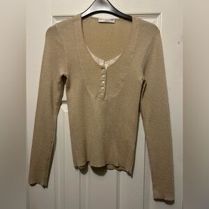 Vintage Brunello Cucinelli cashmere top